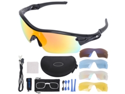 2026-gafas Deportivas Antiviento Para Deporte Al Aire Libre Con 4 Lentes Intercambiables Para Ciclismo Y Pesca