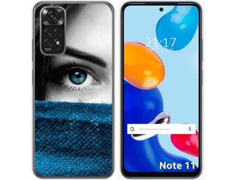 Carcasa Xiaomi Redmi Note 11 TUMUNDOSMARTPHONE Dibujos Ojo Multicolor