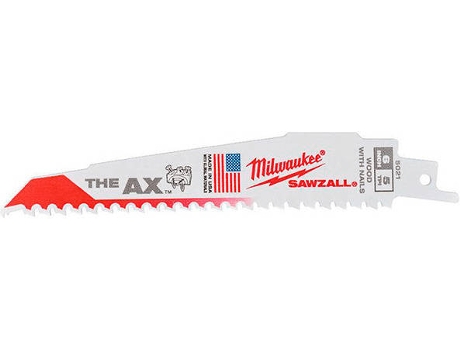 Láminas MILWAUKEE Sable de Madera con Demolición Heavy Duty Ax15