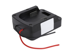 Adaptador De Corriente Para Batería De Litio De 18 V Con Conector Y Base De Montaje.