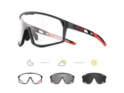 Gafas de ciclismo fotocromáticas unisex con lentes de poliacrilato transparente y protección UV400 MDUG (Estilo 2)