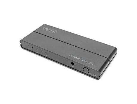 DIGITUS Conmutador HDMI 4K 4X1 4K 60 Hz 18 Gbit-S Hdr Hdcp 2.2