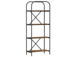Maison Exclusive - Estante De Libros Roble Ahumado 60 X 30 X 146 Cm
