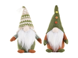 Adorno Navideño De Gnomo Sueco, Muñeco Elfo Sin Rostro, Tejido De Punto.