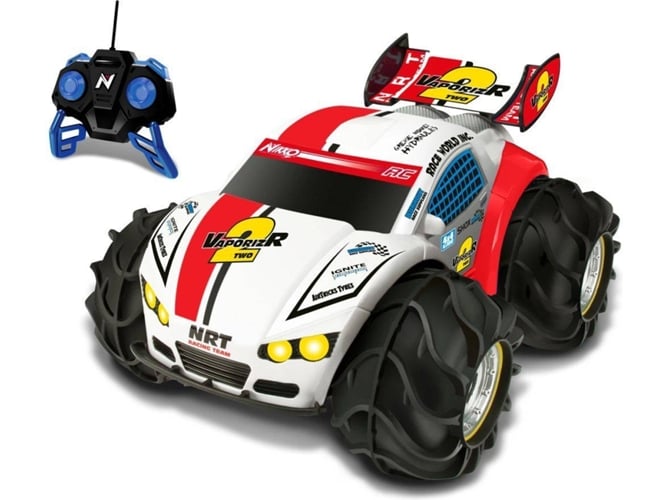 Coche de juguete rojo modelo RC VaporizR 2, marca Nikko