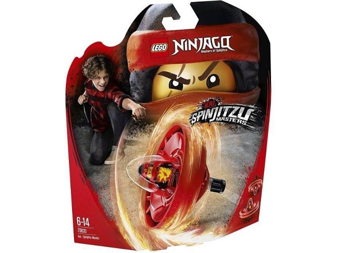 LEGO Ninjago: Kai - Maestro de Spinjitzu - 70633 (Edad Mínima: 6 - 61 Piezas)