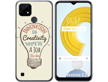 Carcasa Realme C21 TUMUNDOSMARTPHONE Creativity Multicolor