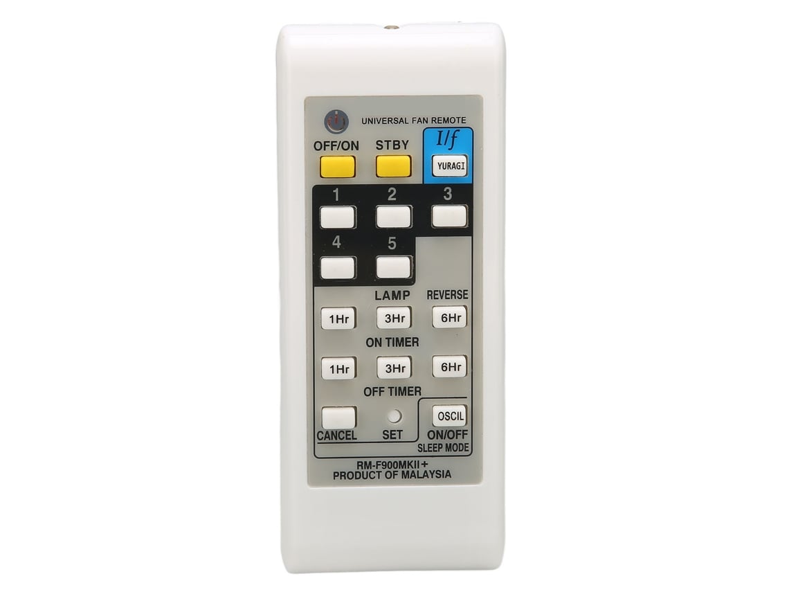 Controle Remoto Universal Para Ventilador Elétrico De Longa Distância Substituto Rm-f900mk