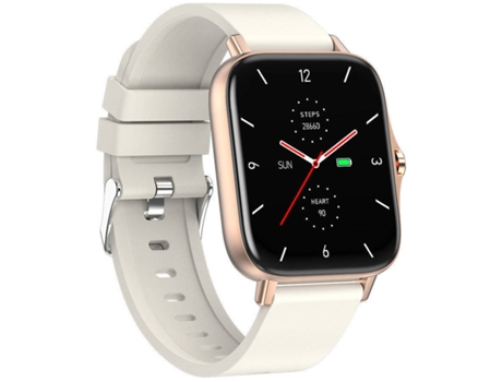 Smartwatch ENKERS Llamadas Chronos Notificaciones y Aplicación Llamadas 8 Modalidades Deportivas Ip67Ouro-Ouro