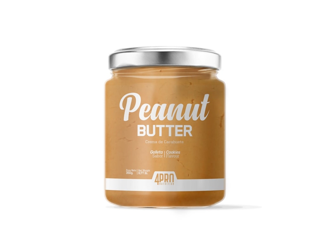Mantequilla de cacahuete 350 g 4 proteínas