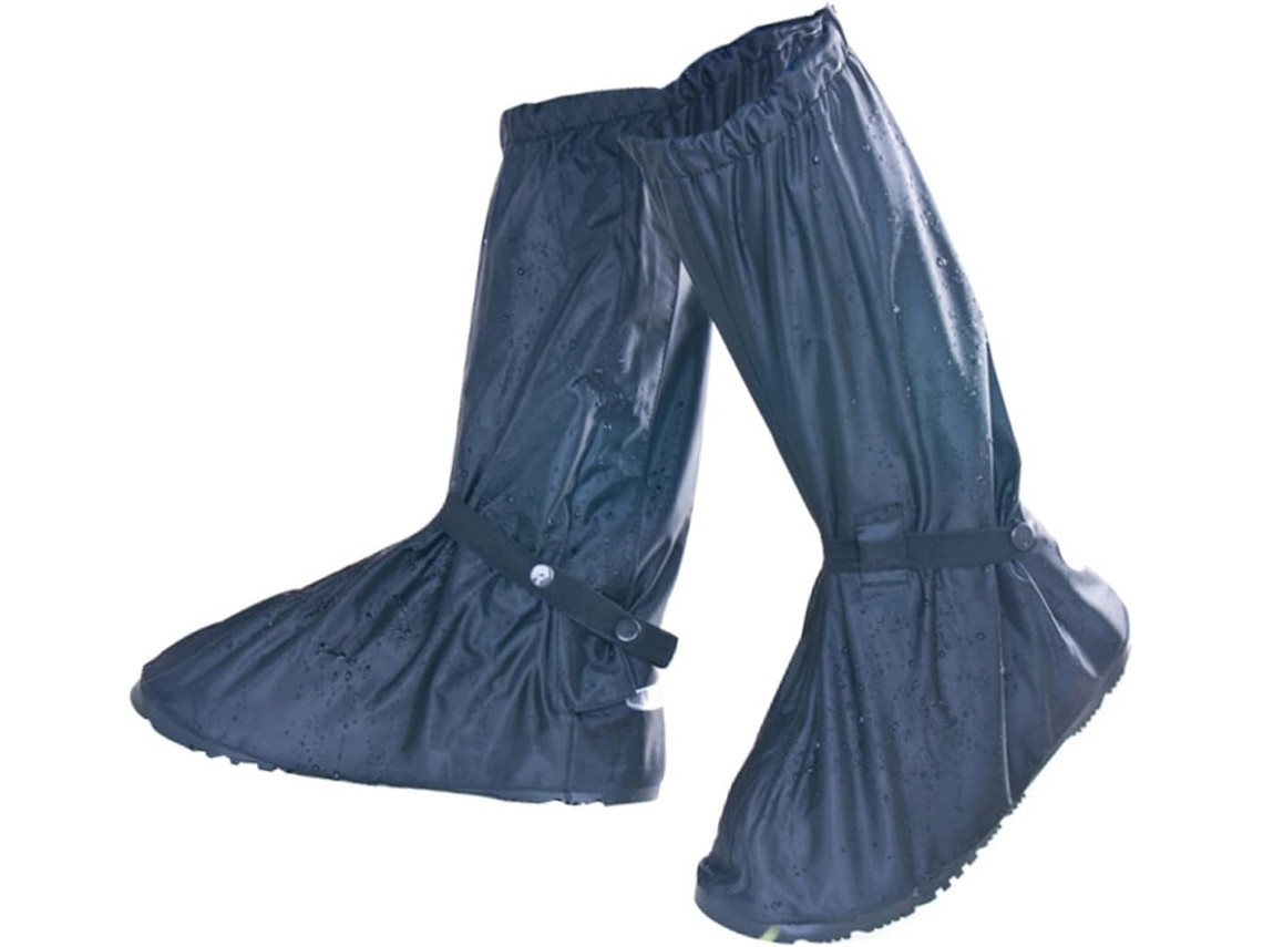 Cubrezapatos Oxford De Caña Alta Impermeables De 2 Piezas - Protección Resistente Al Desgaste