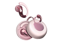 Auriculares inalámbricos Bluetooth con clip para la oreja de color rosa de Apple