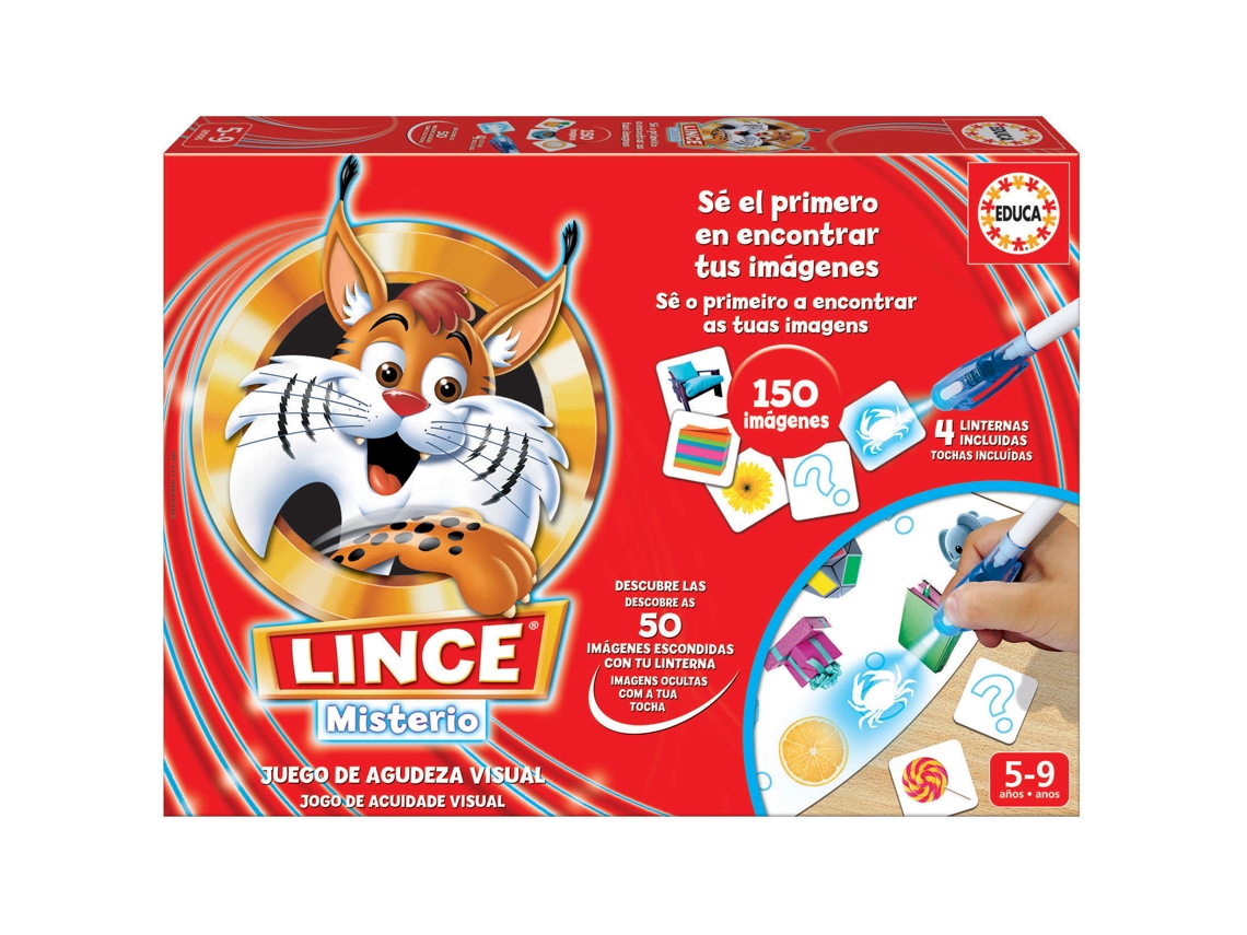 Juego EDUCA Mystery Lynx 150 Imágenes 19495 (Edad Mínima: 4 años)
