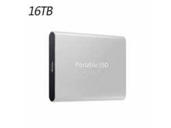 Disco Ssd Externo Portátil De 128 Tb, 64 Tb, 30 Tb, 2 Tb Y 500 Gb, 2,5 Pulgadas, 500 Mbps Para Portátiles Y Teléfonos Móviles - Plateado