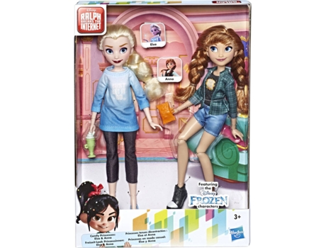 Muñeca DISNEY Princess Comfy Squad Elsa y Anna Frozen (Edad Mínima: 3 años)