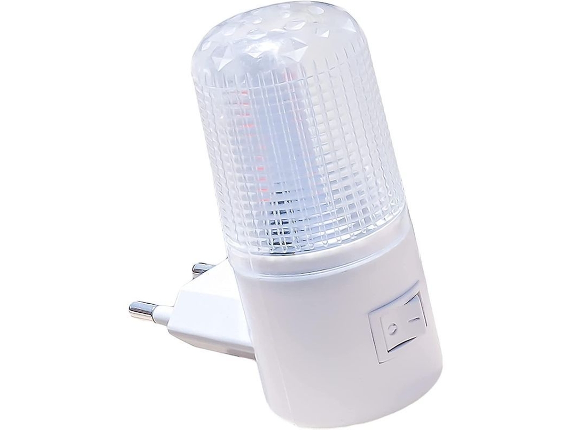 Luz Nocturna Led Con Interruptor Manual Y Enchufe Para Dormitorios - Regalo Económico