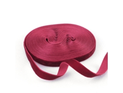 Cinta De Terciopelo Navideña De 5 Yardas (color Vino Tinto, 15 Mm) - Cinta Vintage - Adecuada Para Embalaje De Bodas Navideñas