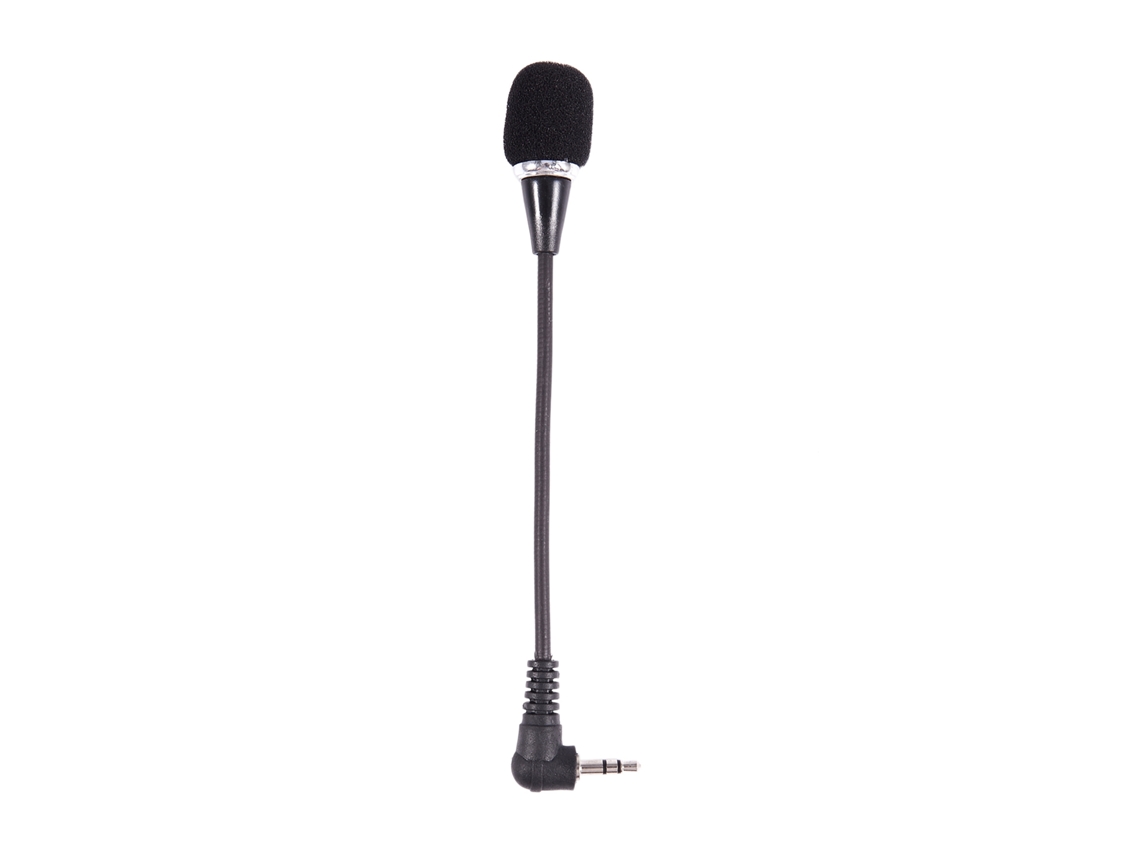 (negro) Micrófono Con Conector De 3,5 Mm, Compatible Con Pc, Escritorio Y Skype.