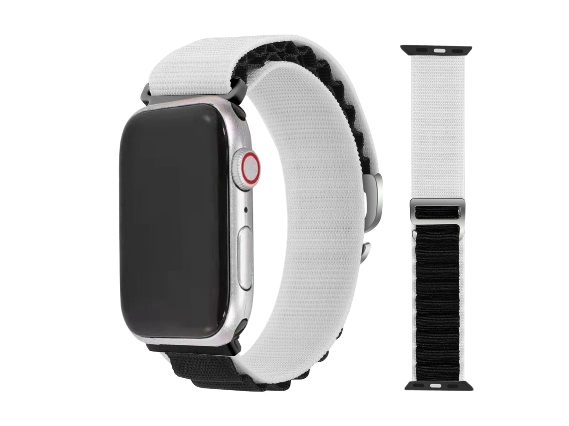 Correa Loop Alpine para Apple Watch Ultra 49mm Blanco y Negro