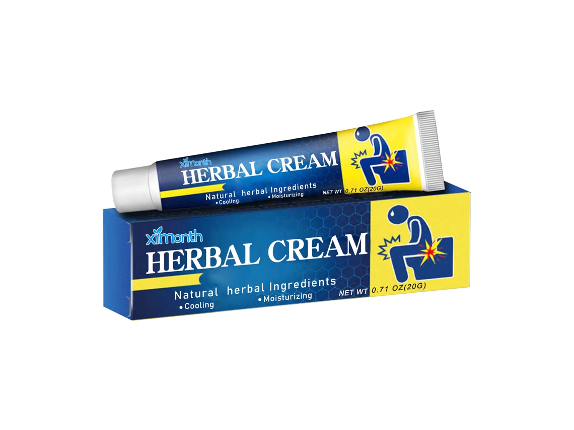 Crema calmante a base de hierbas