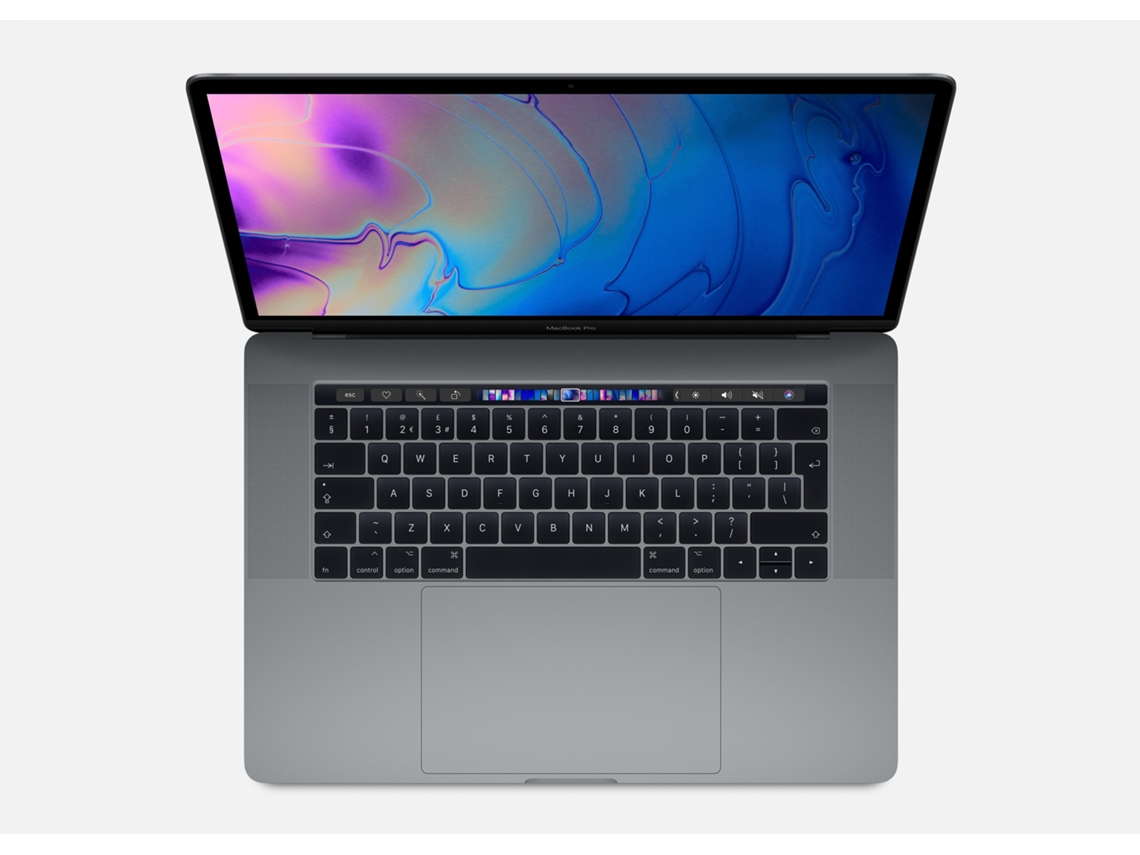 Portátil APPLE 448 (15.4 '' - Intel® Core™ i9 - RAM: 16 GB - 512 GB SSD)