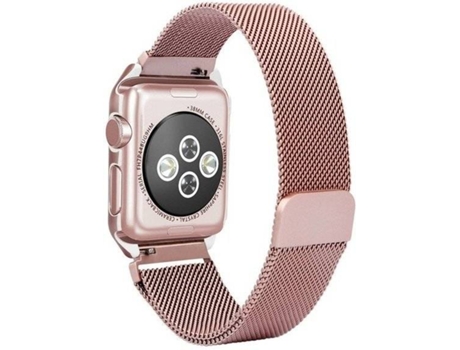 Brazalete para Apple Watch Series 6 Rose PHONECARE Milanese Loop Rosa