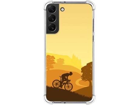 Carcasa Samsung Galaxy S22 Plus 5G TUMUNDOSMARTPHONE Dibujos Antigolpes Ciclista Multicolor