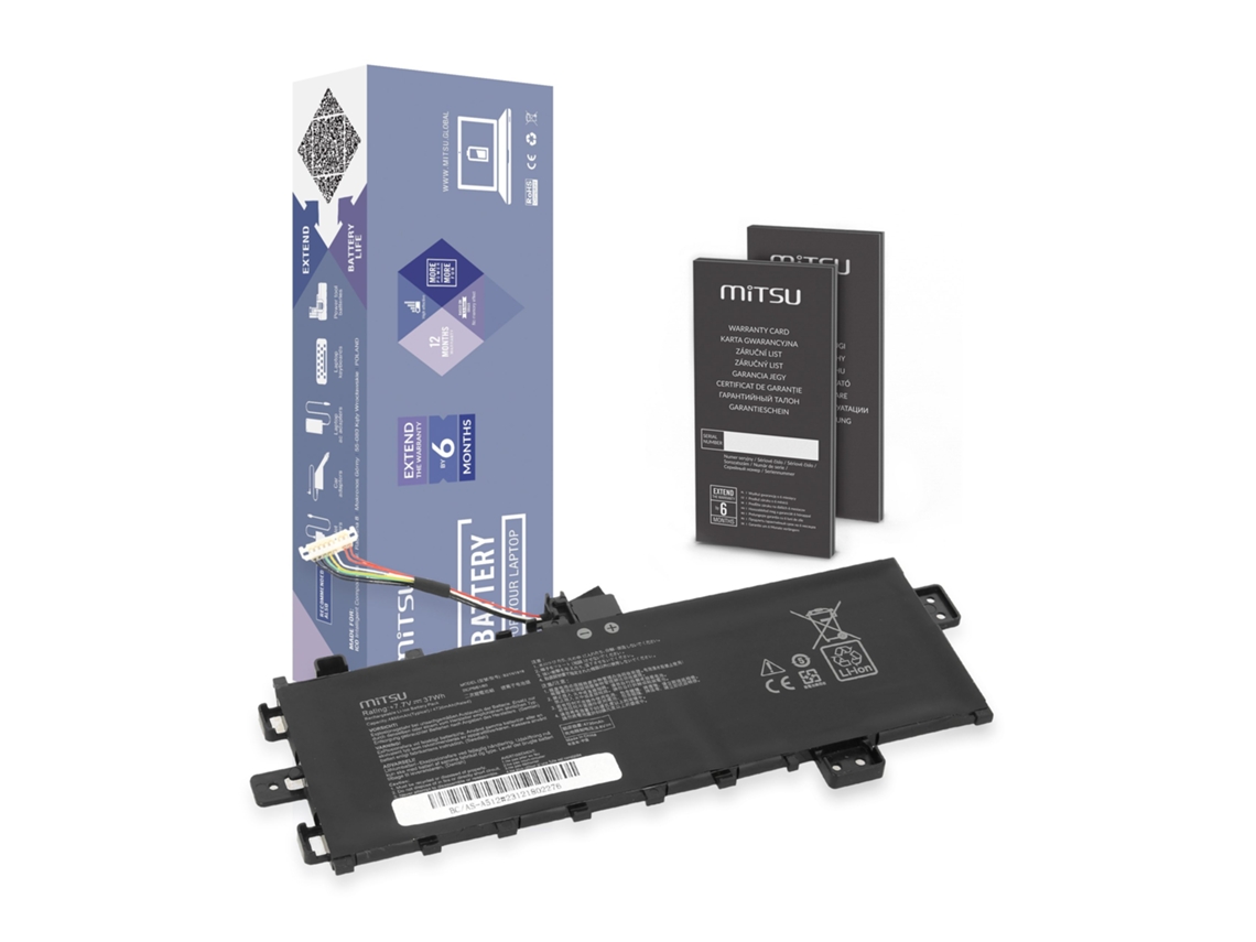 Batería Mitsu para Asus Vivobook 17 D712, S712, X712 B21n1
