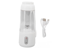 Exprimidor eléctrico de vaso, 300 ml, batería de 1200 mAh, carga USB, funcionamiento con un solo botón, seguro para la oficina.