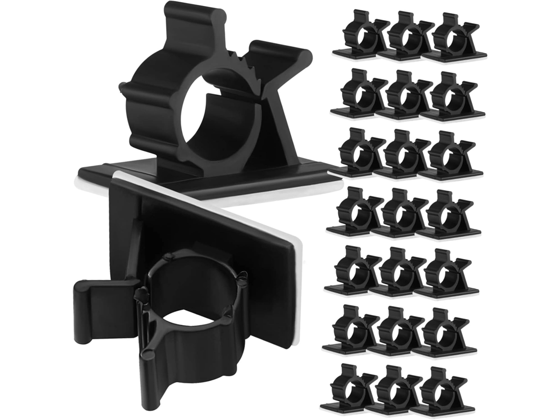 Juego De 50 Clips Ajustables Para Cables, Organizadores De Cables Para La Gestión De Cables.