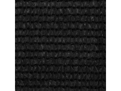 Mampara de balcón 75x500 cm Pead negro Wsd787776 Lovely Home