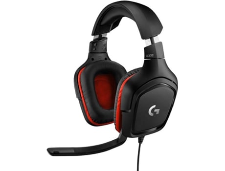 Auriculares Gaming Con Cable LOGITECH G332 (Over Ear - Multiplataforma - Negro)