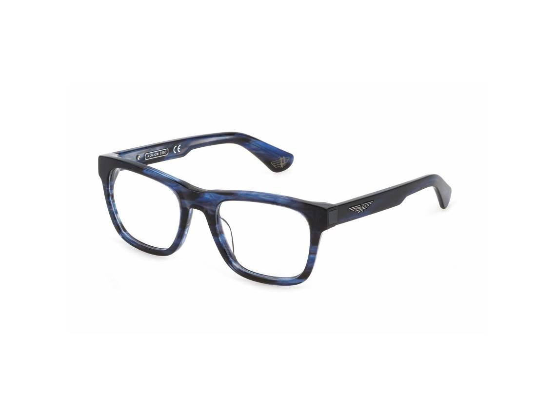 Montura De Gafas Unisex Police Vk103-5001bt (azul - Plástico - 135 Mm - Ø 50 Mm)