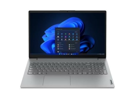 Laptop LENOVO V15 G4 AMN 82YU (Negro - 16 GB RAM - 8 GB RAM - 512 GB SSD - 15,6" - Qwerty Español - AMD Ryzen 5)