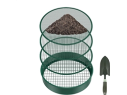 Juego De Tamices De Jardín, Tamiz De Tierra Para Jardinería - Jardinería Siel Compost Seve Metal De