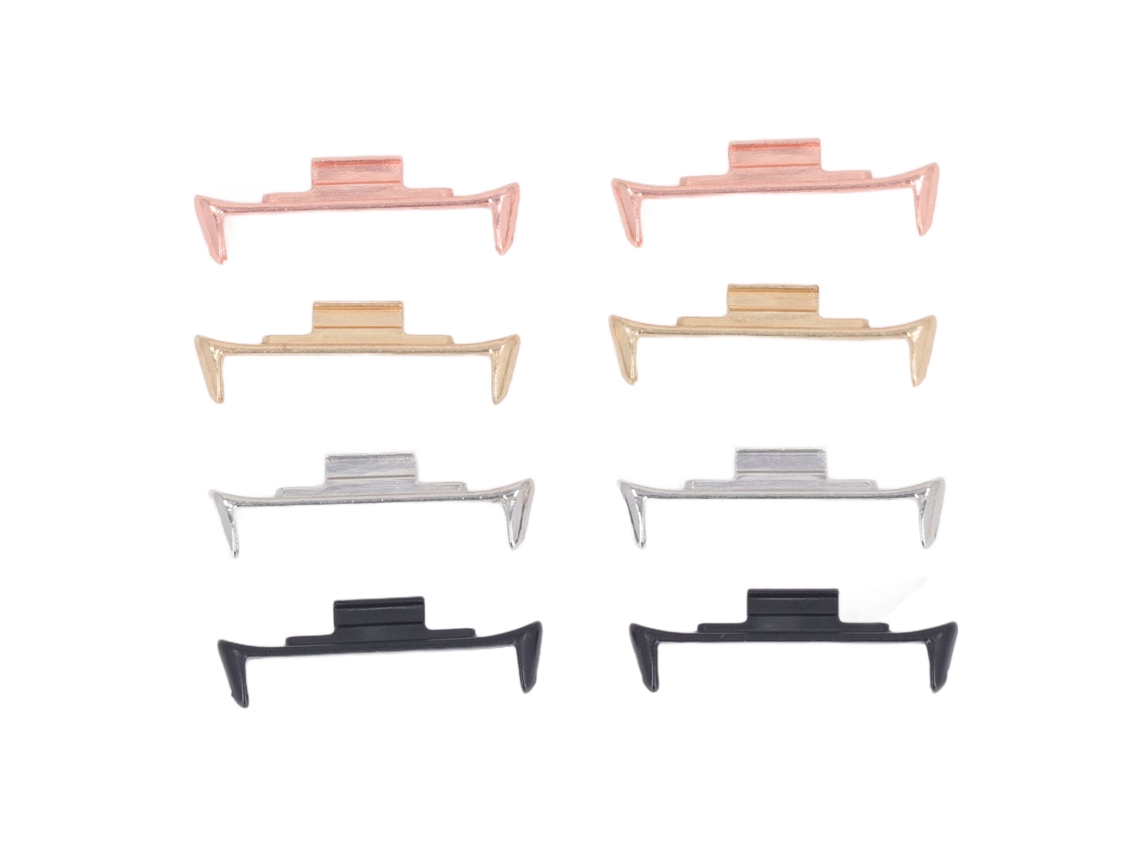 Juego De 4 Adaptadores De Correa De Reloj De Acero Inoxidable Para Xiaomi Band 8 Pro De 22 Mm.