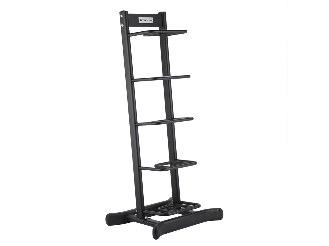Soporte/estante para balones medicinales de color negro Fitness Tech
