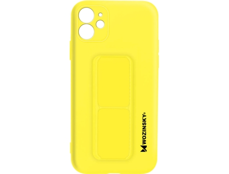 Funda Apple iPhone 12 Pro WOZINSKY con Soporte Magnético Plegable (Amarillo)