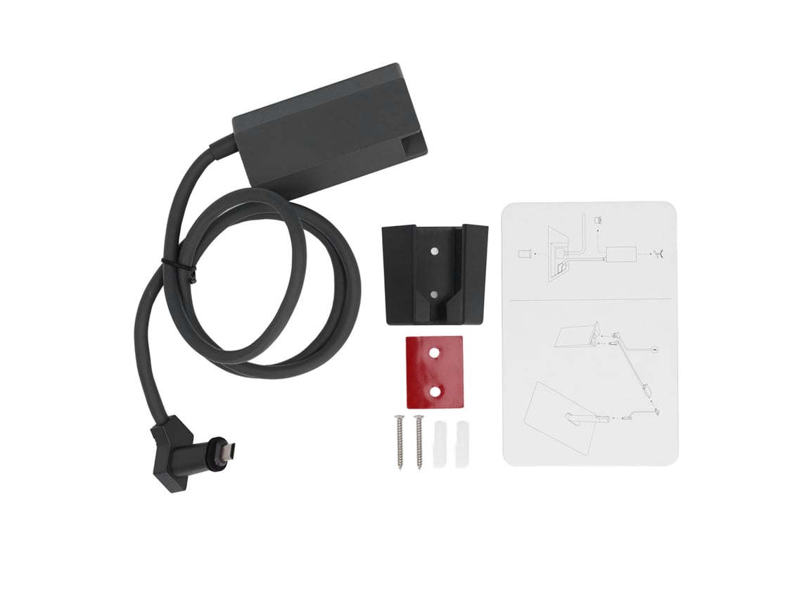 Adaptador De Rede Ethernet Para Starlink V2 Com Taxa De Transmissão 1200mbps E Suporte De Parede 1m