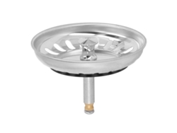 Cesta De Filtro De Acero Inoxidable Para Fregadero De Cocina Con Tapón, 79 Mm, Antibloqueo, Para Trituradores De Basura Estándar.