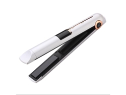Plancha de pelo inalámbrica recargable por USB Plancha de pelo lacio inalámbrica Mini batería de cerámica Tamaño de temperatura ajustable de YEMAESRE