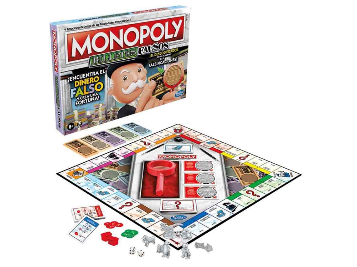 Juego de Mesa HASBRO Monopoly Banco Falso (Versión en Español)