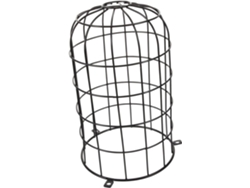 Jaula Protectora Para Lámparas De Techo, Fabricada En Metal Resistente, Con Un Soporte De Suspensión Robusto, Adecuada Para Iluminación.