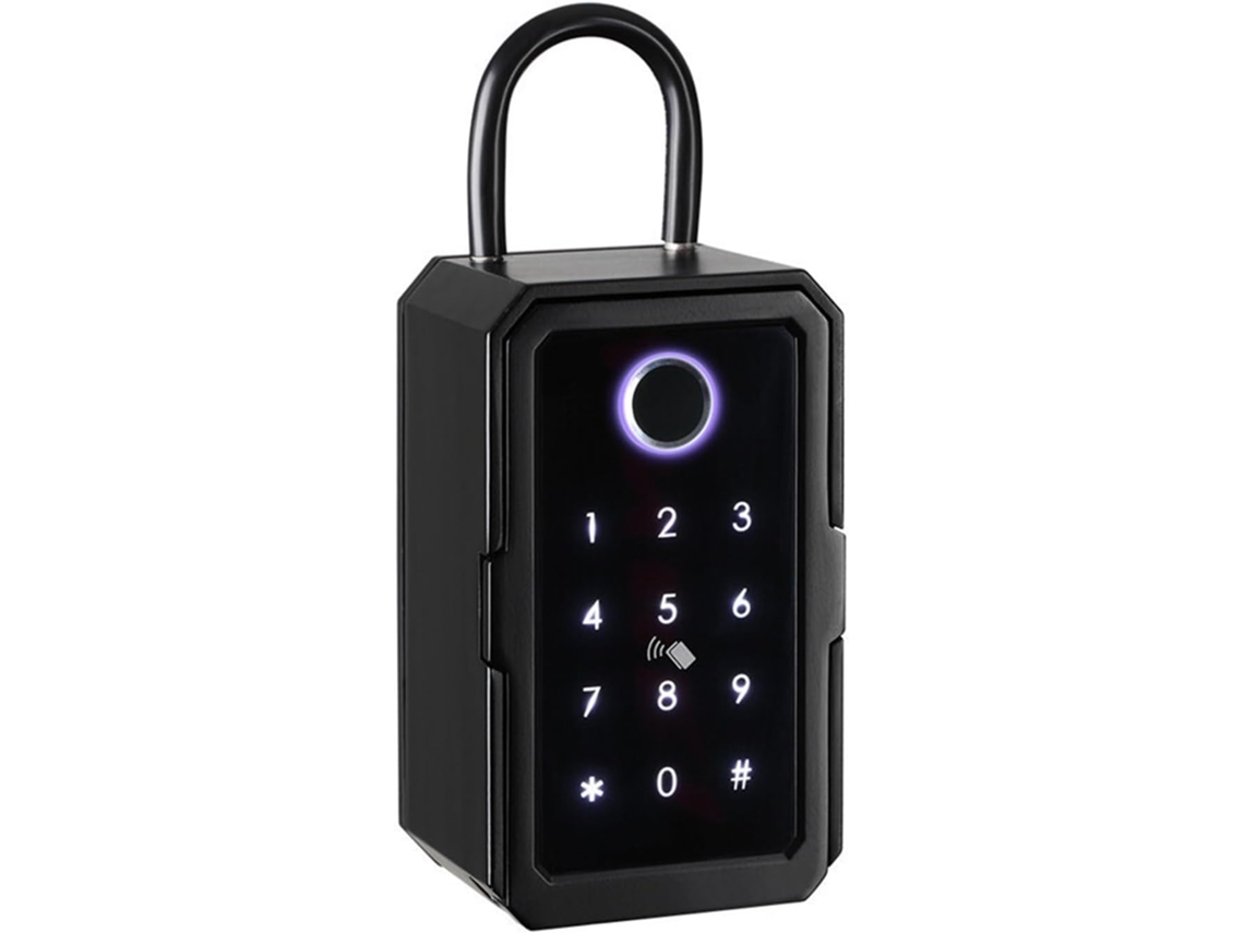 Caja De Seguridad Pequeña Con Lector De Huellas Dactilares Ttlock/tuya Smart Key