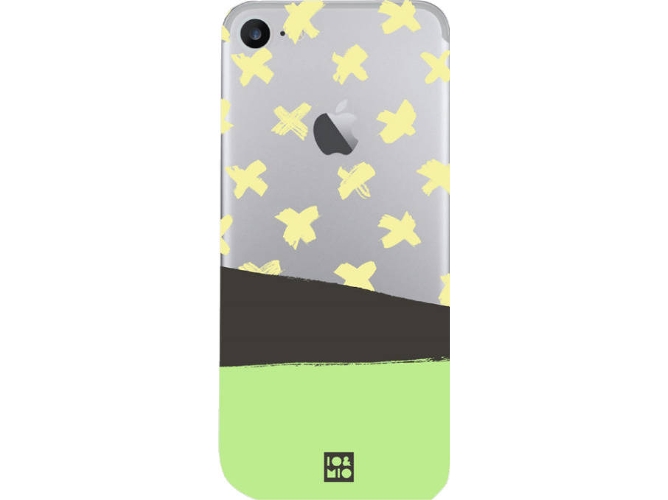 Carcasa iPhone 7, 8 IO&MIO Cross Transparente