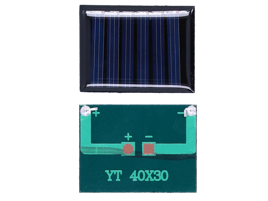 4 Paneles Solares Policristalinos De 3 V Y 0,15 W, Módulo De Carga Diy De 40 X 30 Mm.
