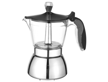Moka Pot, 4 taza de fogones Espresso Maker Café cubano Percolador Máquina Premium Moka Moka Italiano Espresso Cafetera | Cafeteras