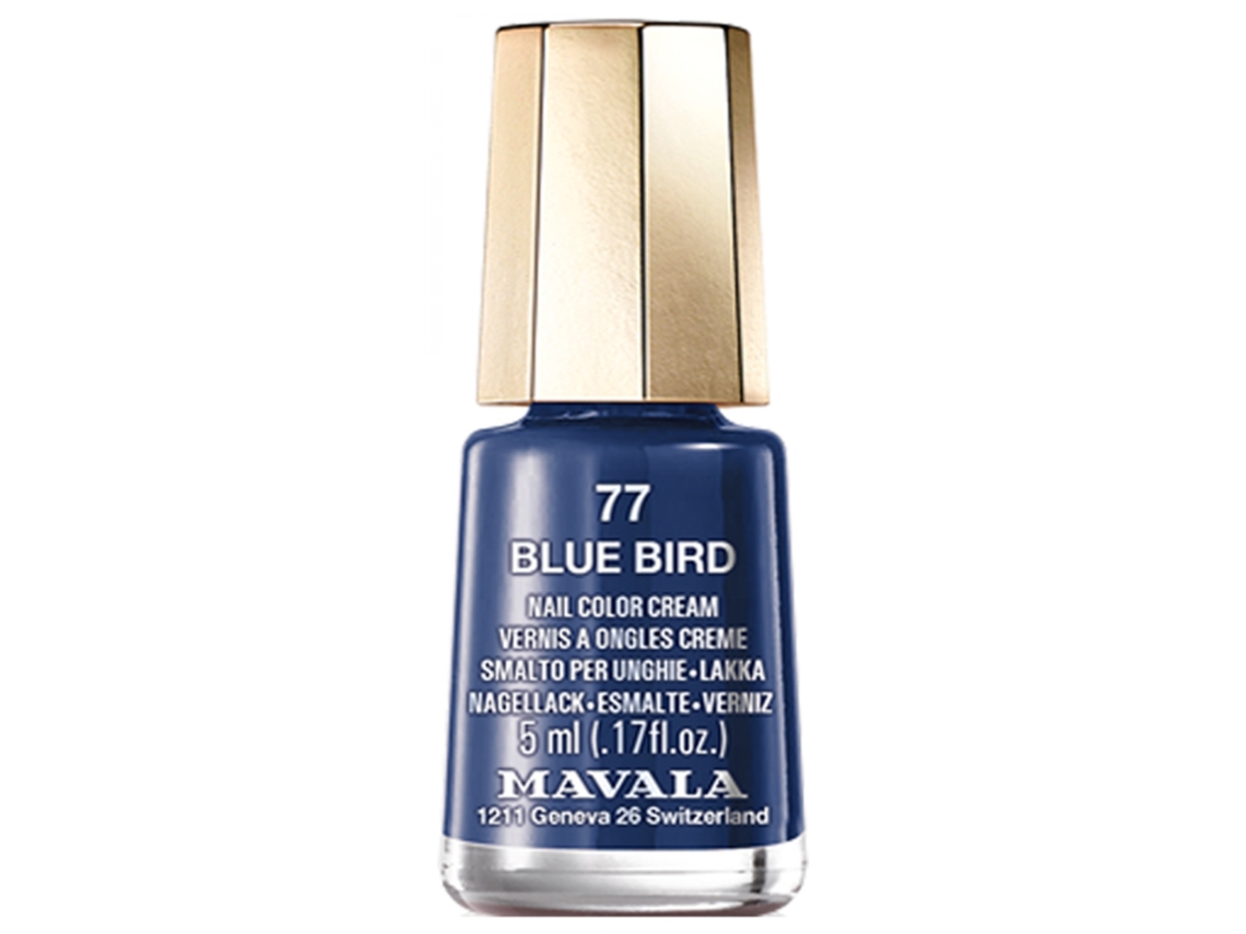 Esmalte Mini Color  de Uñas Crema 5 Ml Color: 77: Blue Bird MAVALA