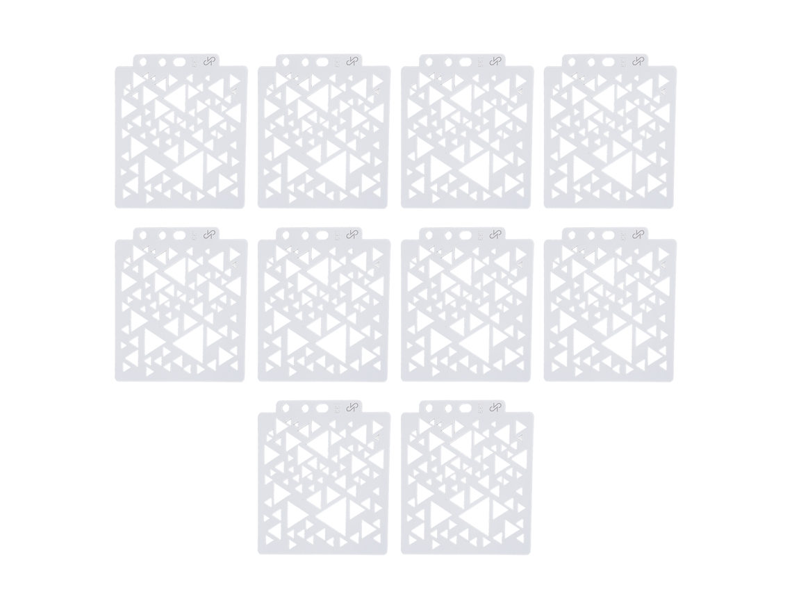 10pcs Plantillas Reutilizables De Pet Para Diy Tarjetas Y Manualidades Para Entusiastas De Las Artesanía