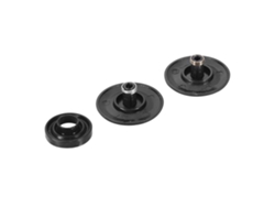 Botón De Control, Diseñado Con Precisión Para A8, 3 Piezas En Plástico Abs Negro.